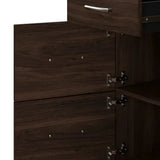 Bestar - Gosford U-Shaped Desk with Hutch