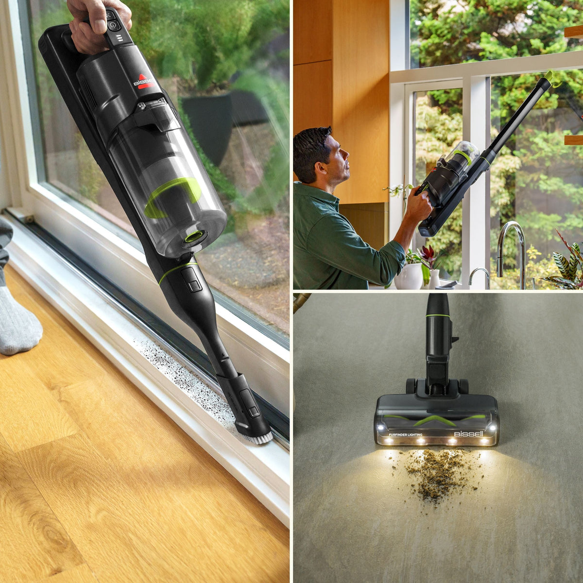 BISSELL PowerLifter FurGuard Pet Pro Cordless Self-Standing Stick Vacuum