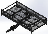 Hitch Mount Adjustable Height Cargo Carrier