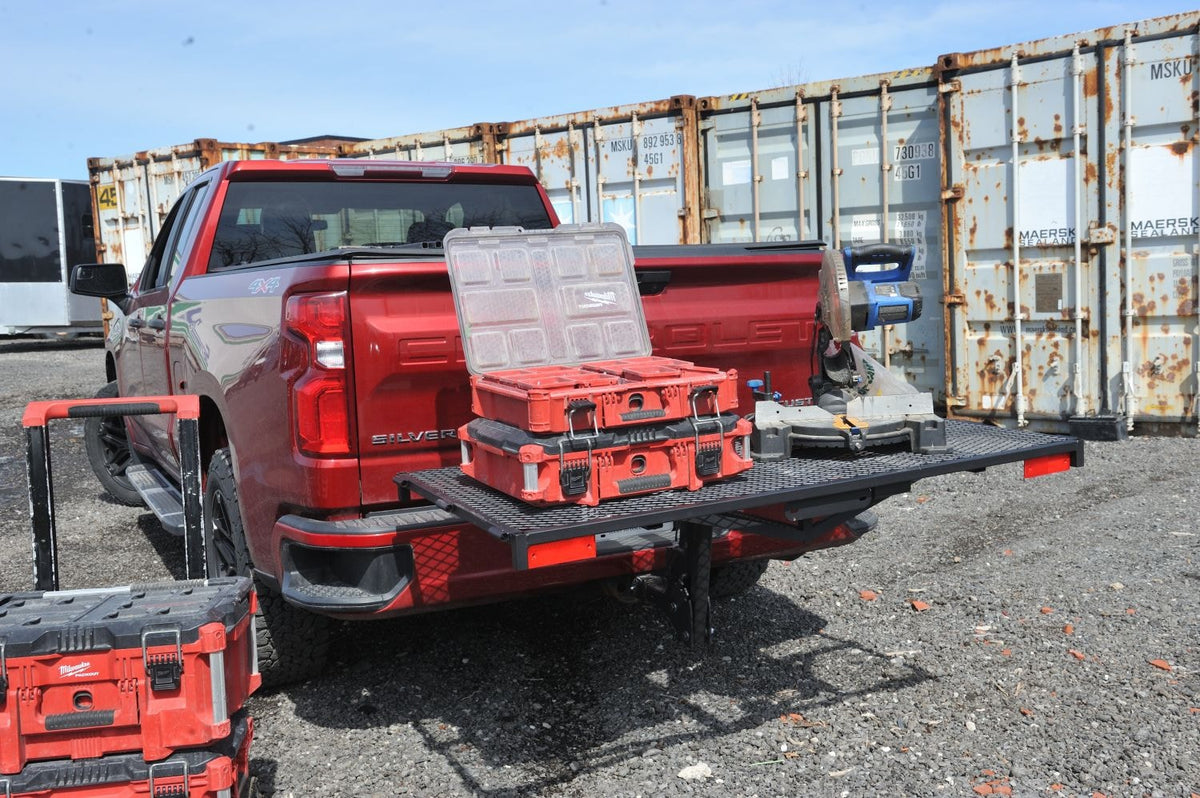 Hitch Mount Adjustable Height Cargo Carrier
