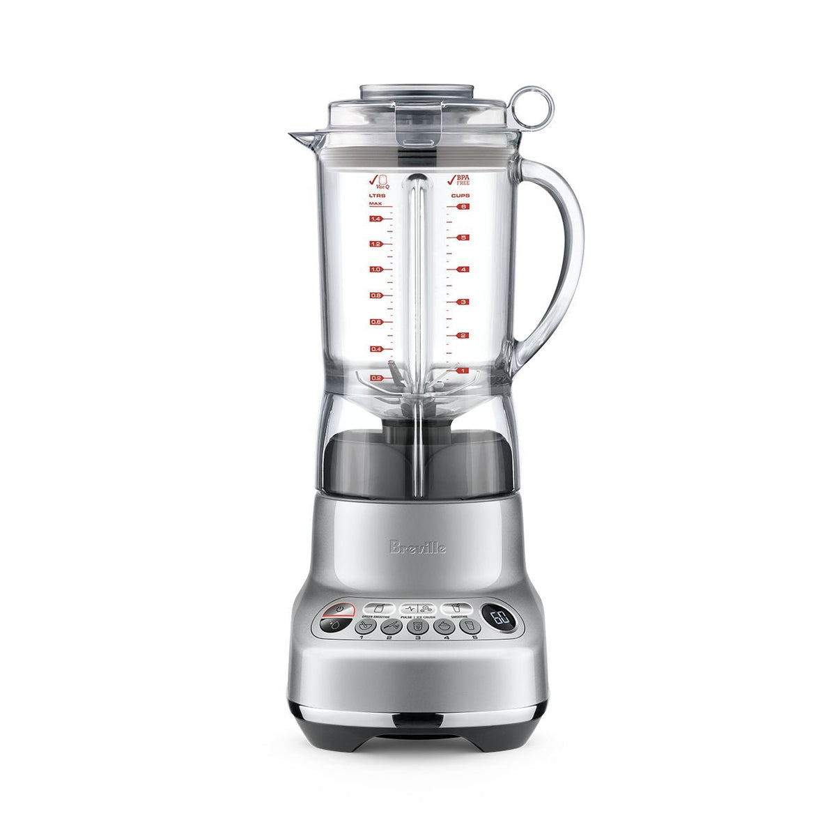 Fresh & Furious Blender with LCD Display, Silver