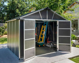 Multi-Function Polycarbonate Yukon Shed, 11x9-ft