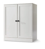 CANVAS Bellevue Modular Stackable Storage Cabinet, White
