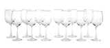 CANVAS Lead-Free Stemmed Wine Glass Set, 15.5-oz, 12-pk