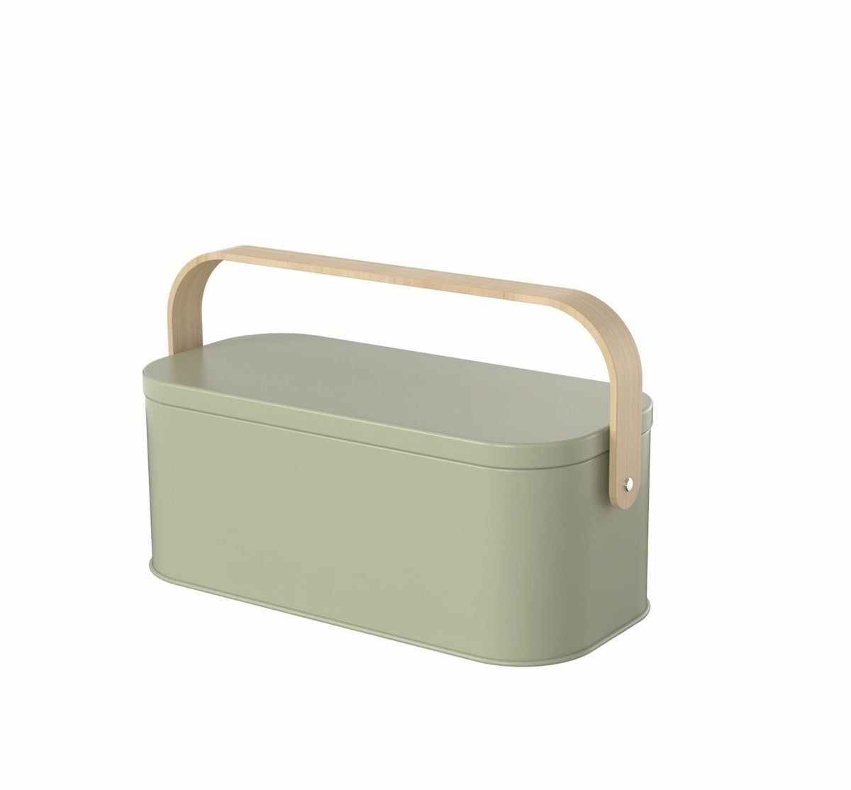 CANVAS Metal Gardening Storage Container, Iron, Green