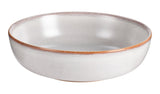 CANVAS Reactive Glaze Dinner Bowl, 1-pc, White with Reactive Glaze
