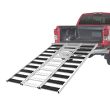 CargoMaster Aluminum Multi-Function Tri-Fold Snowmobile/ATV Ramp, 77 x 54-in, 1500-lb