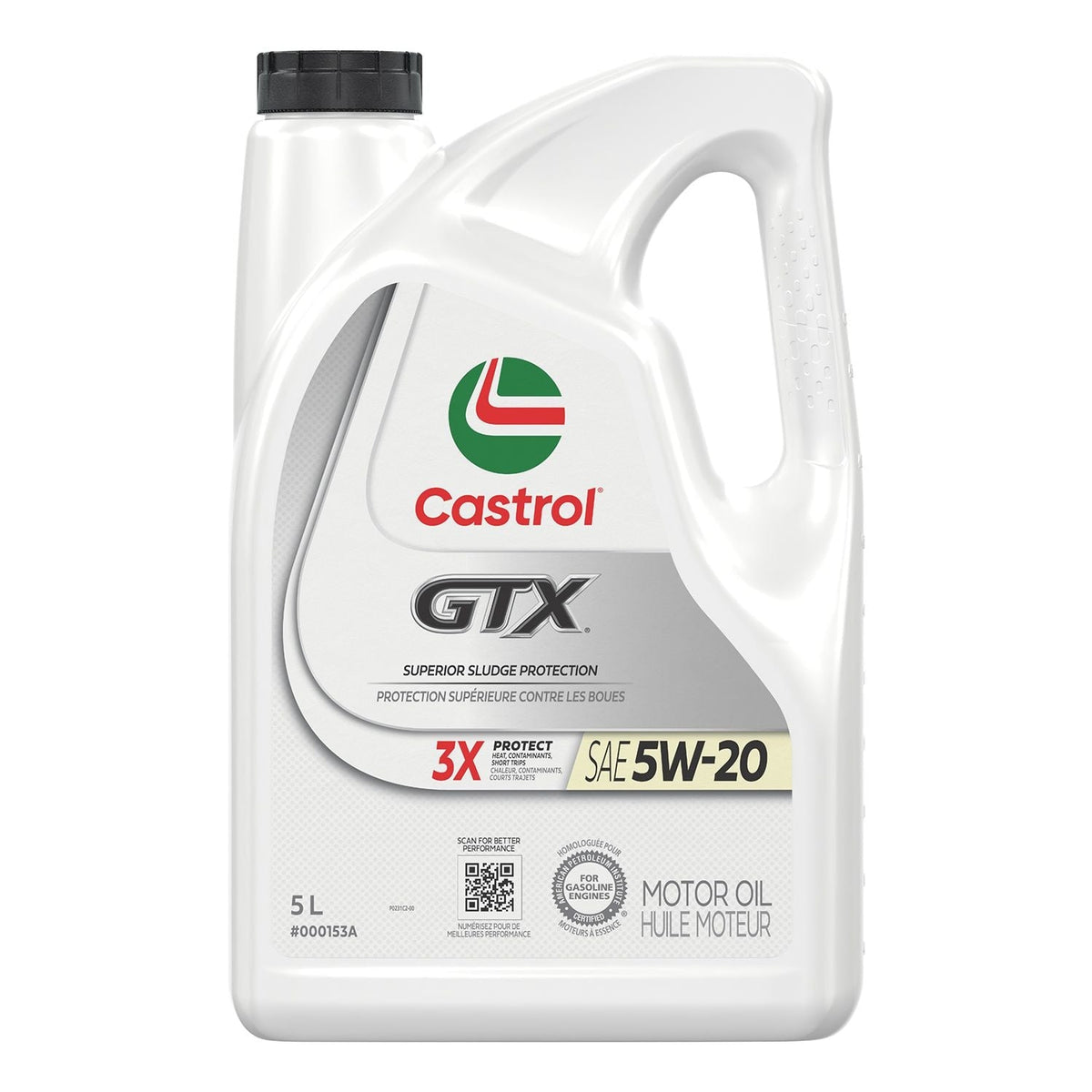 GTX ULTRACLEAN 5W20 Conventional Engine/Motor Oil, 5-L