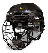 Tacks 120 Hockey Helmet & Cage Combo, Junior/Senior, Black, Various Sizes