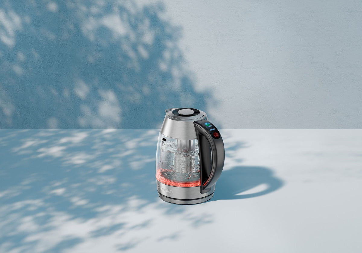 Custom-Temp 1.5L Digital Double Glass Kettle