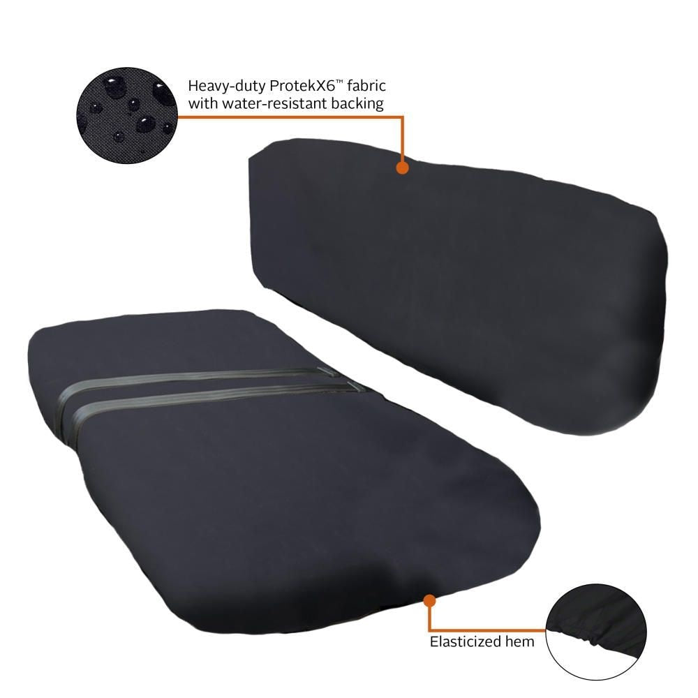 78377 UTV Seat Cover for Bucket Seats, Black