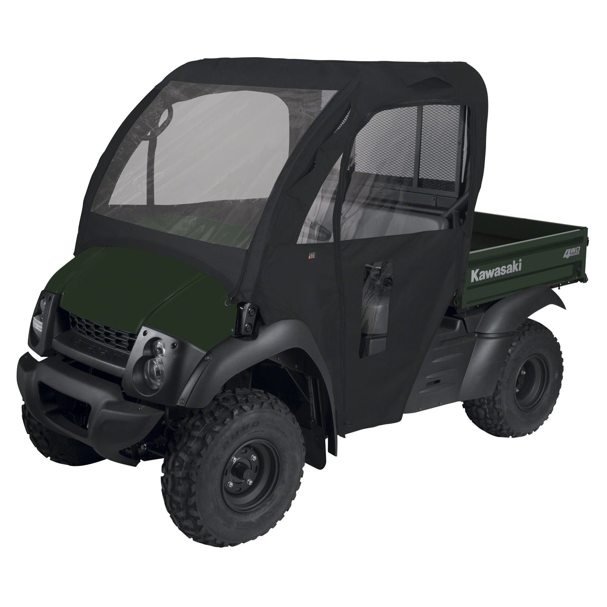 UTV Cab Enclosure, Fits Mule 600 & 610, Black
