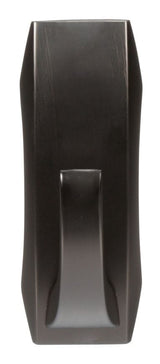 Command Large Metal Décor Hook with Adhesive Strips, Oil Rubbed Bronze, 5-lbs, 1 Strip per Pack