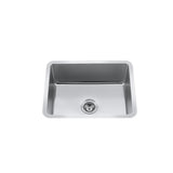 23-in Type 304 Stainless Steel UnderMount R20 Sink