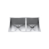 CXZD771 32-in Stainless Steel Double Bowl Sink