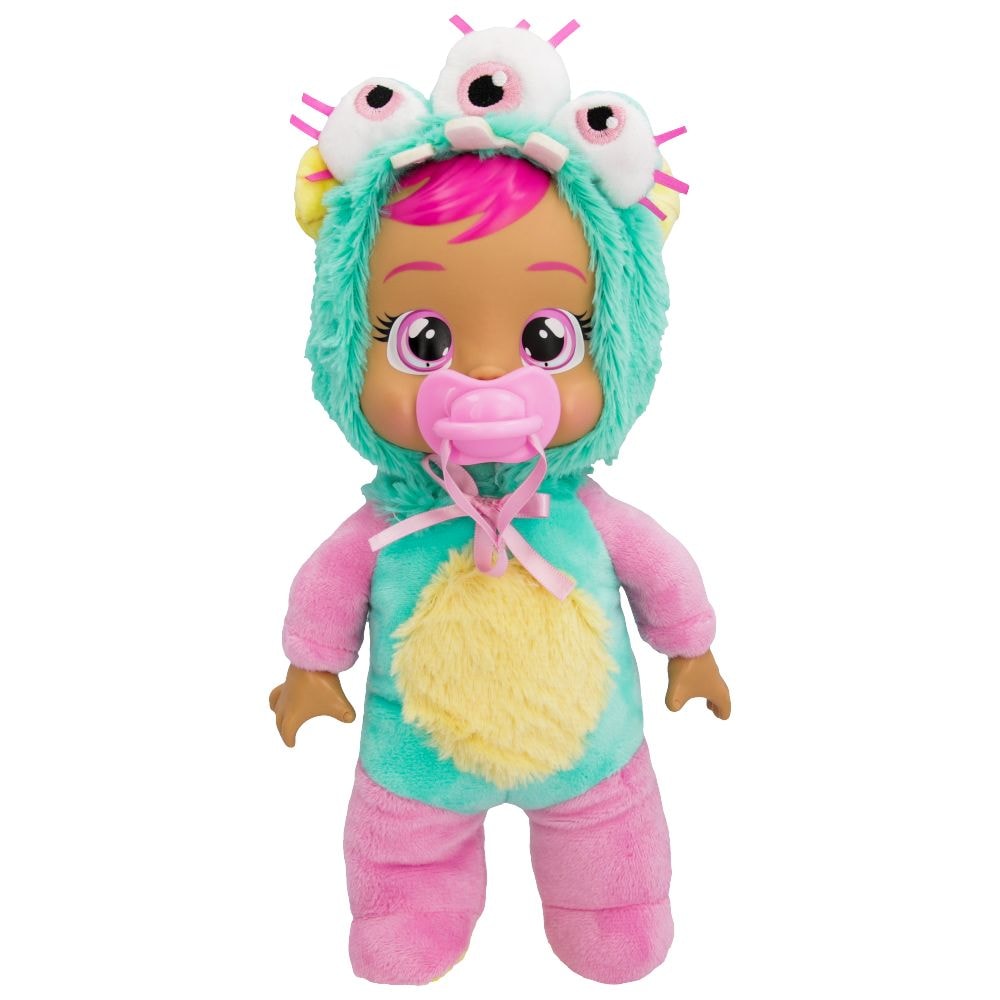 Cry Babies Tiny Cuddle Monsters Collectible Doll, Assorted Styles, Ages 18 Months+