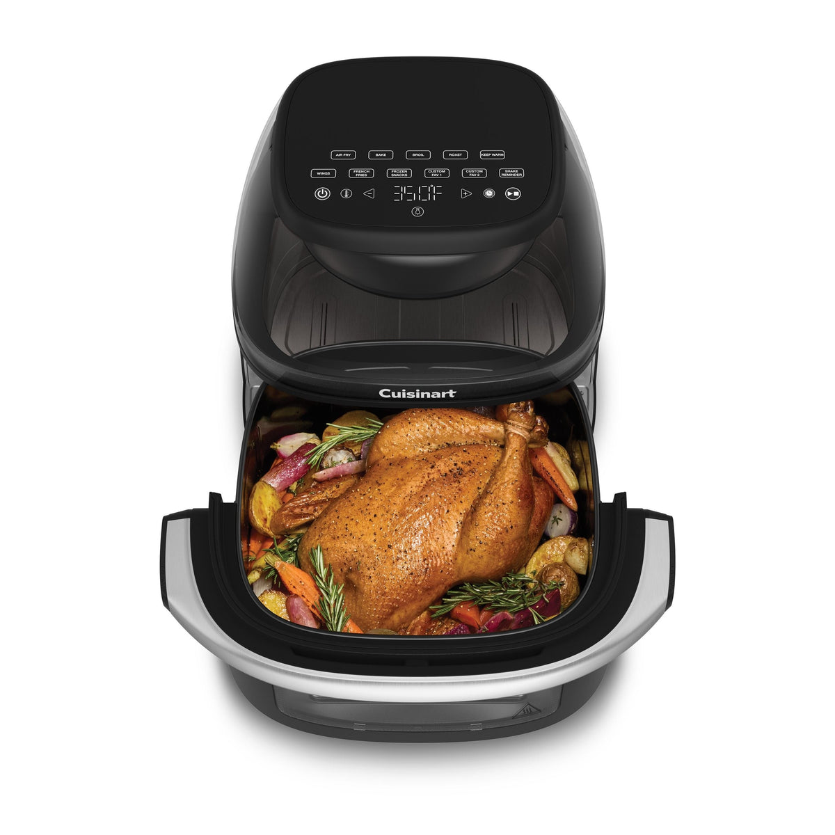 Glass Basket Air Fryer, 9-Qt