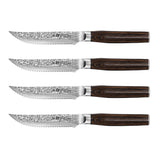 PRO DAMASHIRO EMPEROR STEAK KNIFE SET/4