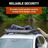 18218 Elastic Cargo Net with Hooks for Roof Basket, 44 x 36-in