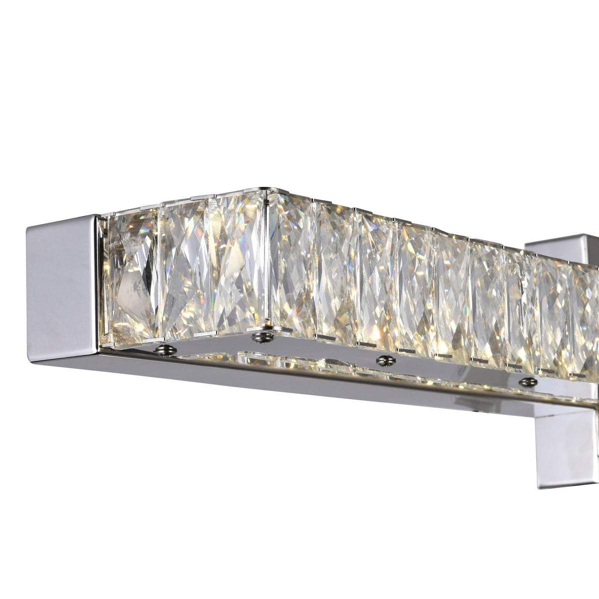 Milan LED Vanity Light, Chrome, 24-in