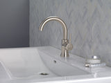 Delta 1-Handle High-Arc Lavatory Faucet, Stainless