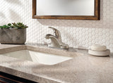Delta Faucet Principals Single Handle 4-in Centreset Bathroom Sink Faucet, WaterSense Certified, Brushed Nickel