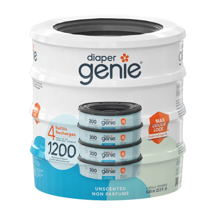 Unscented Round Refill, 4-pack E3334