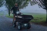 POWER by Marlon 1100 lb Self-Drive Electric Dump Cart