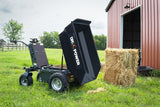 POWER by Marlon 1100 lb Self-Drive Electric Dump Cart