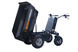 POWER by Marlon 1100 lb Self-Drive Electric Dump Cart