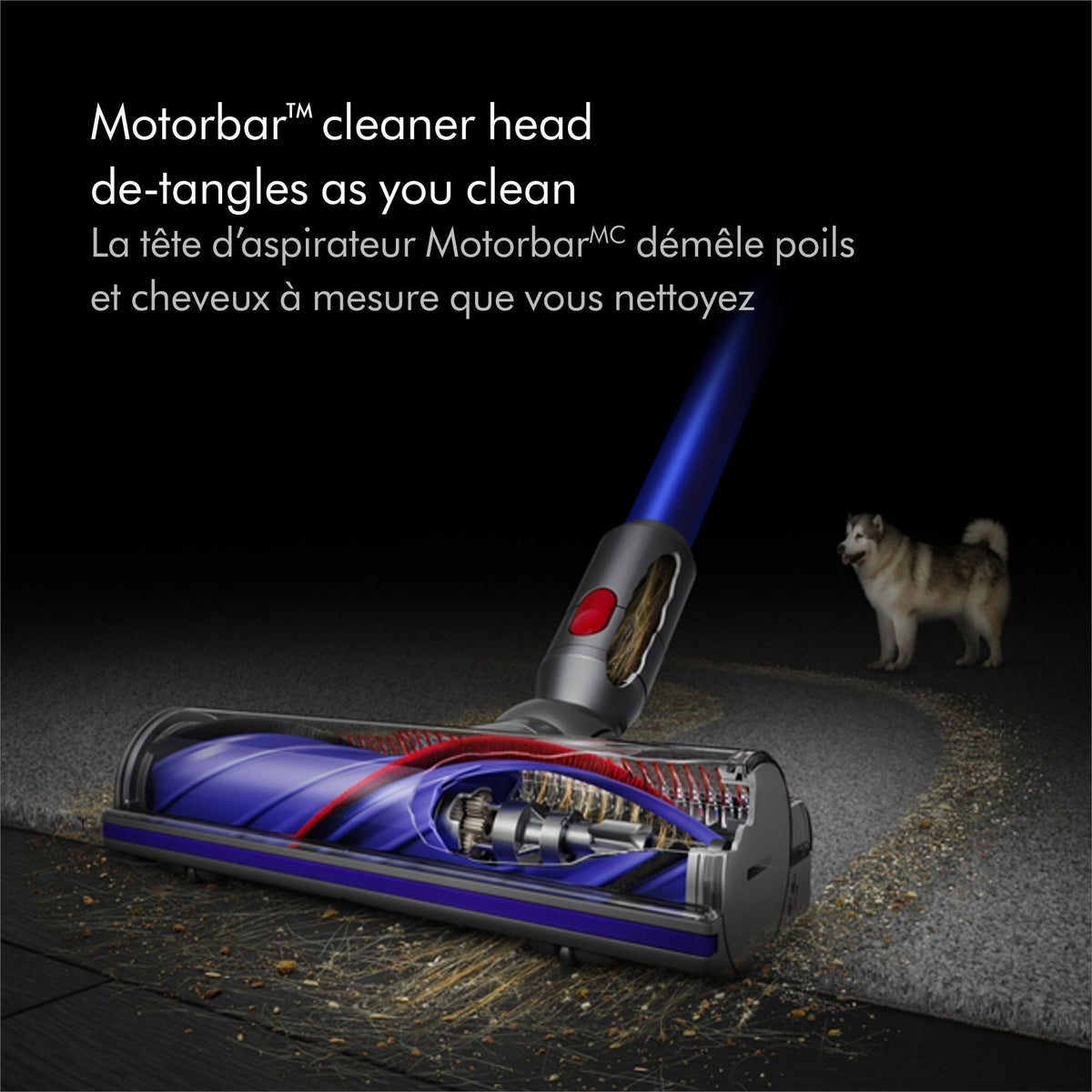 V11 Cordless Stick Vacuum Cleaner, Blue