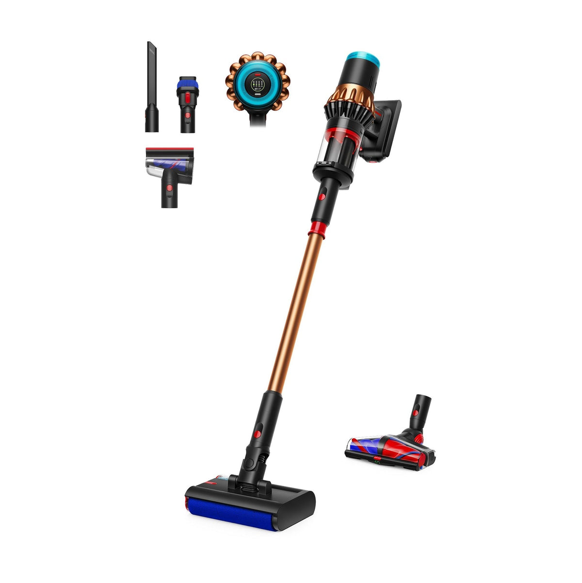 V16 Piston Submarine Cordless Stick Vacuum