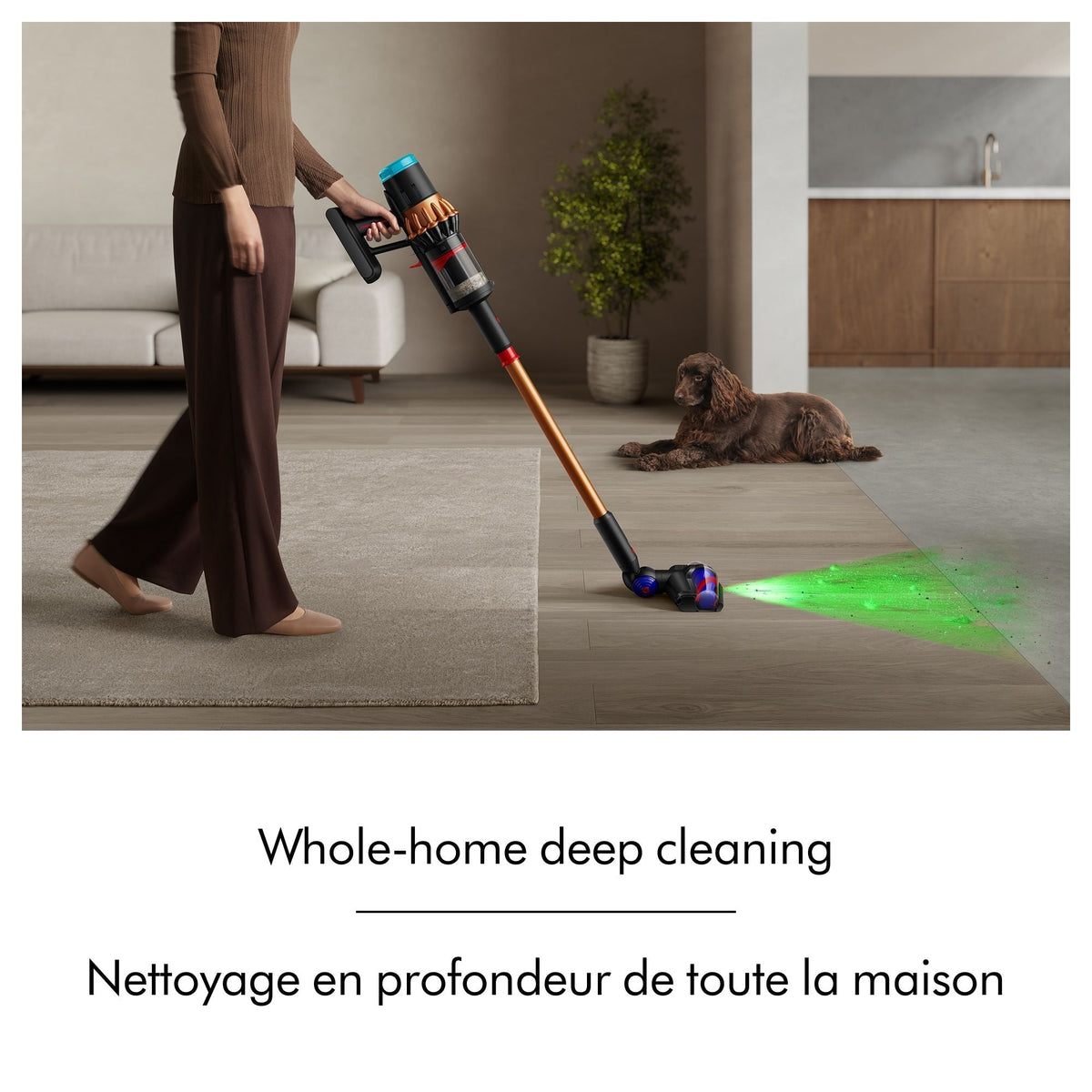V16 Piston Submarine Cordless Stick Vacuum