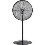 Non-Oscillating Pedestal Fan, Heavy-Duty, 2 Speed, 26 in