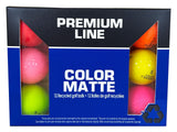 Eagle Recycled Golf Balls, Mixed/Matte Colours, 12-pk