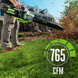 56V 765 CFM Cordless Leaf Blower, Tool Only