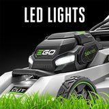 56V Brushless Cordless 21-in Self-Propelled Lawn Mower, Includes (1) 10Ah Battery and (1) 700W Turbo Charger, LM2156SP