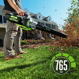56V Brushless Cordless 765 CFM Leaf Blower, Includes (1) 5.0AH Battery and (1) 320W Charger, LB7654
