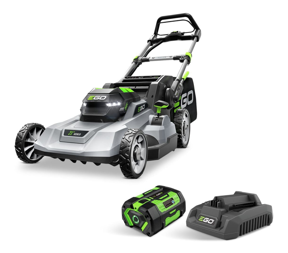 56V Cordless 21-in Push Lawn Mower with (1) 6.0Ah Battery and (1) 320W Charger, LM2114