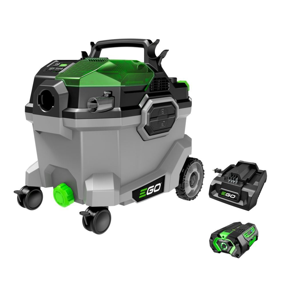 9-Gallon Wet/Dry Vacuum with 5.0Ah Battery and 320W Charger