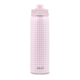 Pop & Fill Insulated Stainless Steel Kids' Water Bottle with Dual Sip & Chug Lid, Various Colours, 18-oz