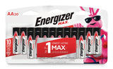 Max 20-pk AA Alkaline Batteries, Long Lasting, All Purpose