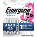 Ultimate Lithium AAA Batteries, 8-pk