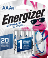 Ultimate Lithium AAA Batteries, 8-pk