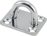 Stainless Steel Truck or Trailer Anchor Ring, 1200-lb, 2-pk
