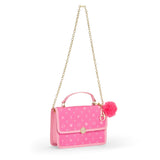 Girls Glamour Purse - Belted Tote Bag, Assorted