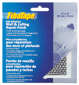 Self-Adhesive Wall & Ceiling Hole Repair Patch For Drywall & Plaster, 4 x 4-in