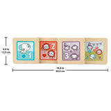 Wooden Tummy Time Panel Toy for Babies
