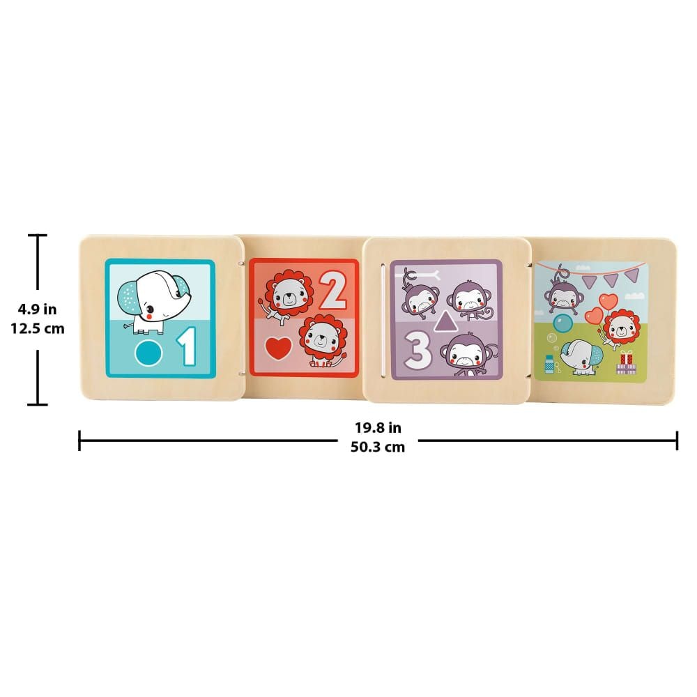 Wooden Tummy Time Panel Toy for Babies