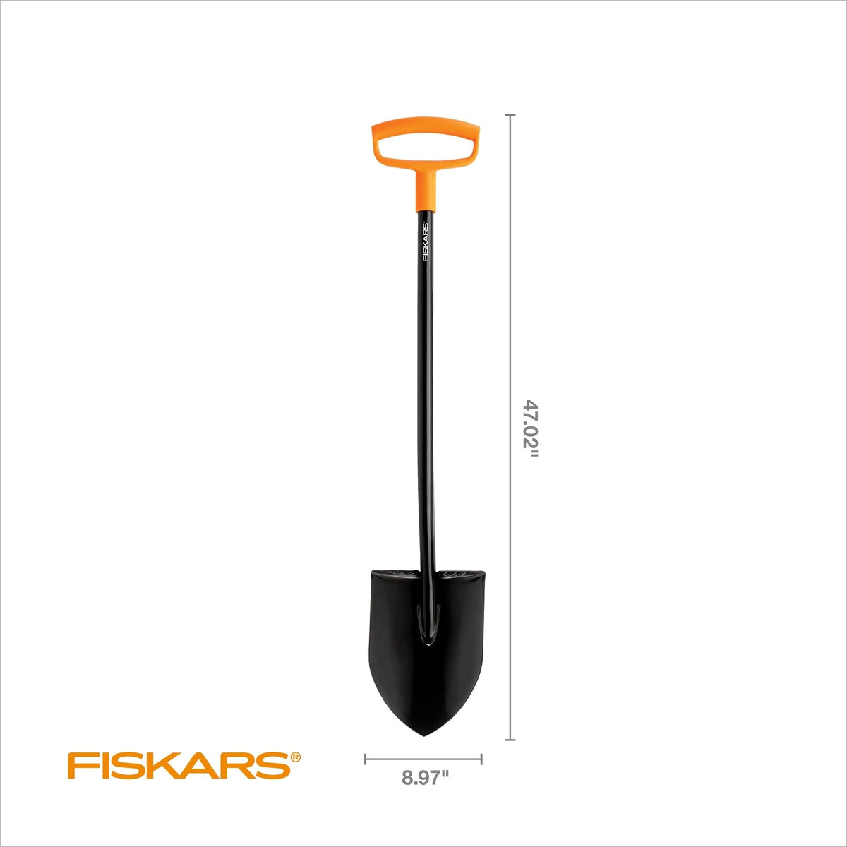 Steel D-Handle Digging Shovel